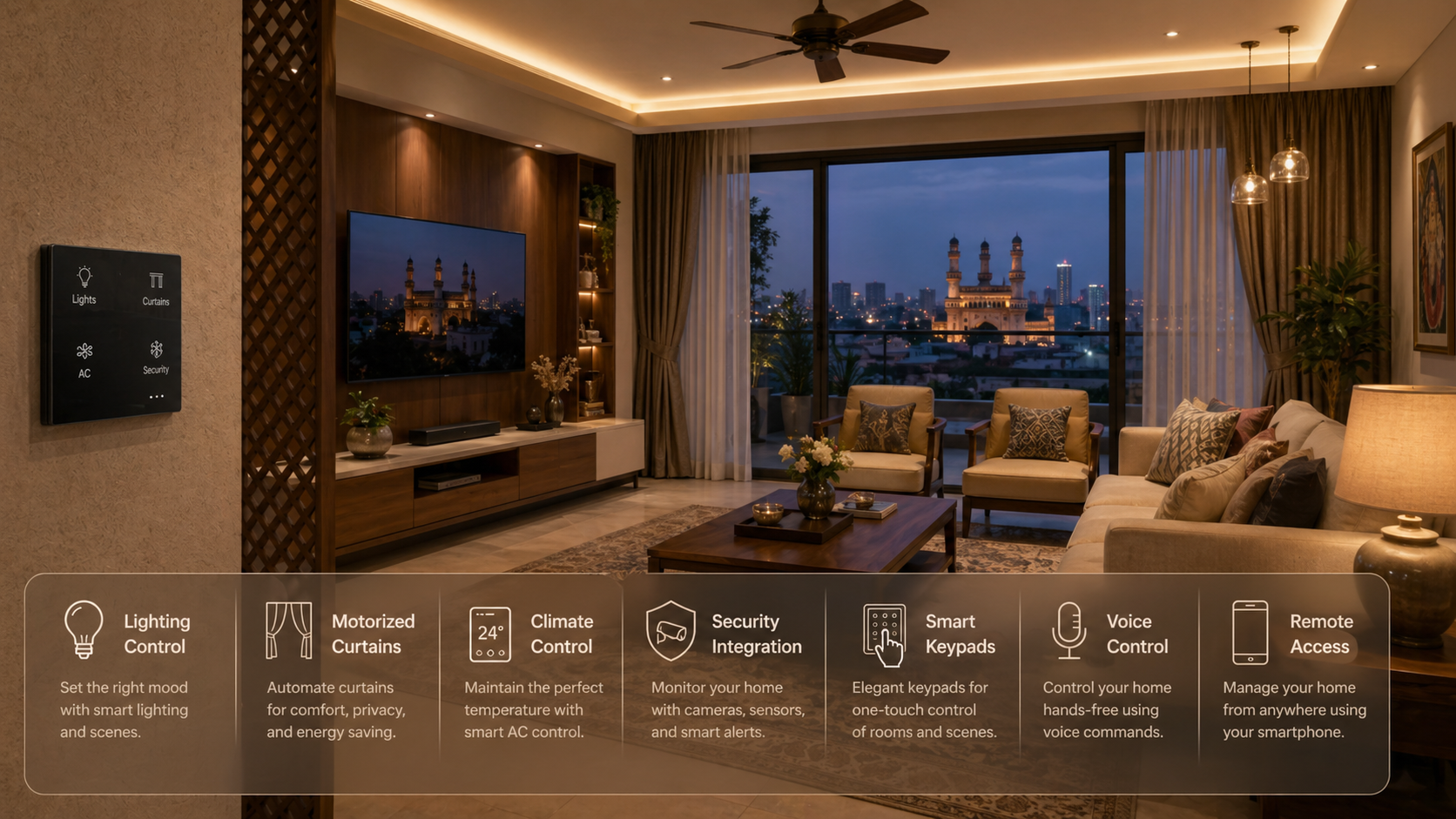 Different types of home automation systems