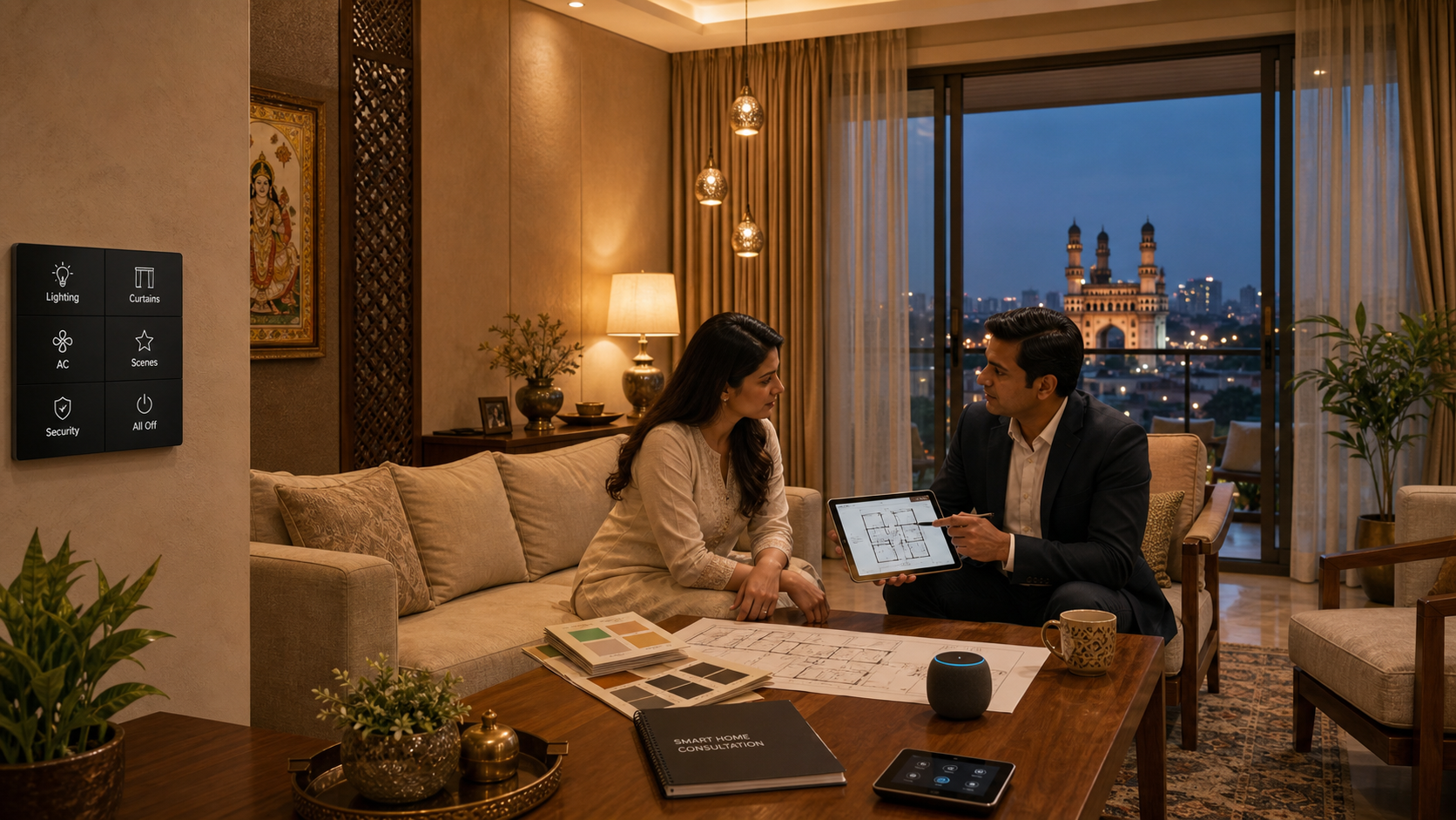 What should be included in a smart home consultation