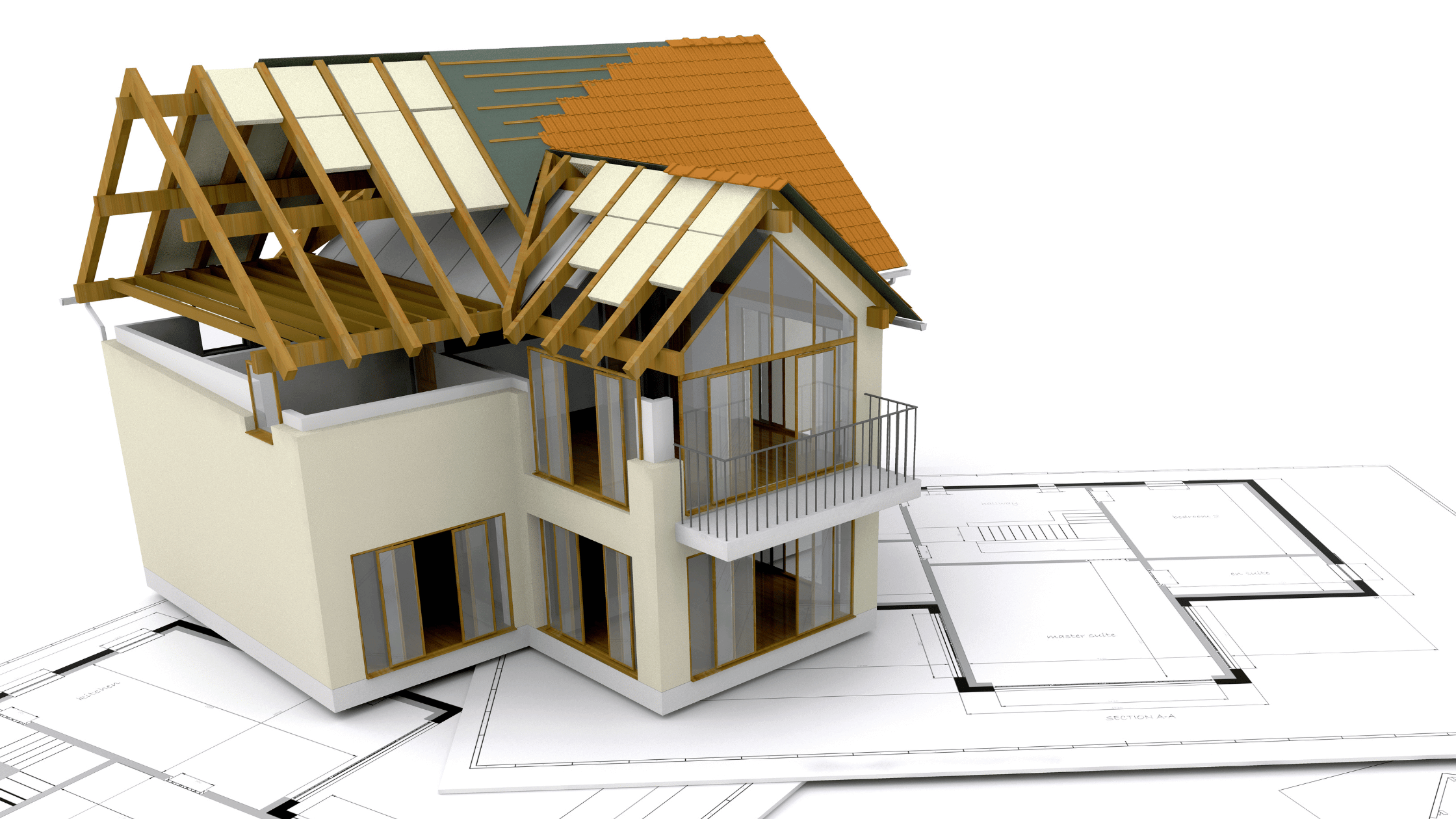 A new construction home and related preparations